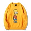 画像9: robot terminator bart simpson Sweatshirt 　ユニセックス男女兼用 ロボットターミネーターバートシンプソン スウェットトレーナー  (9)