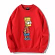 画像7: robot terminator bart simpson Sweatshirt 　ユニセックス男女兼用 ロボットターミネーターバートシンプソン スウェットトレーナー  (7)