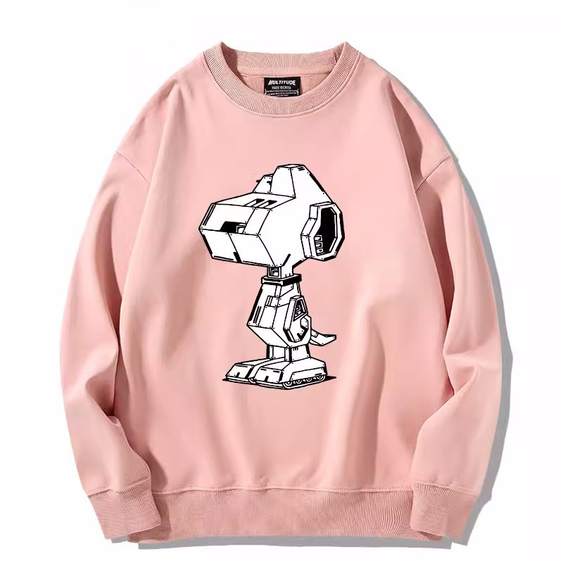 画像10: robot terminator snoopy Sweatshirt  ユニセックス男女兼用 ロボットターミネータースヌーピー スウェットトレーナー  (10)