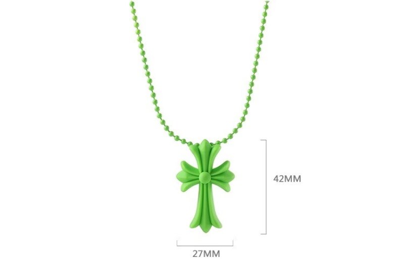 画像3: CH design Cross PVC necklace  ユニセックス 男女兼用 クロス　PVC　ネックレス (3)