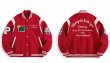 画像3: dragon embroidery baseball jacket stadium jacket baseball uniform jacket blouson  ユニセックス 男女兼用ドラゴン刺繍スタジアムジャンパー ダウンジャケット スタジャン MA-1 ボンバー ジャケット ブルゾン (3)