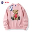 画像11: 23 Unisex NASA&Bear print sweatshirt 男女兼用  ユニセックス ナサ NASA ＆ ベア 熊 長袖スウェット トレーナー (11)