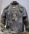 画像4: Bearbrick x kaws Denim G Jacket 　ユニセックス 男女兼用ベアブリック×カウズデニムGジャンジャケット (4)