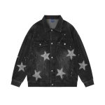 画像2: star & paint Denim G Jacket 　ユニセックス 男女兼用スター星＆ペイントデニムGジャンジャケット (2)