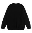 画像2: 24 Unisex Panda braid sweater ユニセックス男女兼用パンダ編み込みプルオーバーセーター (2)