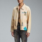 画像5: tie dye emblem & embroidery distressed jacketG Jacket 　ユニセックス 男女兼用タイダイエンブレム＆刺繍ジップアップGジャンジャケット (5)