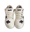 画像3: 24 Unisex CH Style with Cross Shoes Sneaker High Sole Elevated ユニセックス クロス スニーカー 厚底 ハイソール シューズ サイズ37~44 (3)