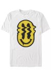 画像2: Distorted smile classic print Tshirts 　ユニセックス男女兼用シニカルスマイルプリント  半袖 Tシャツ (2)