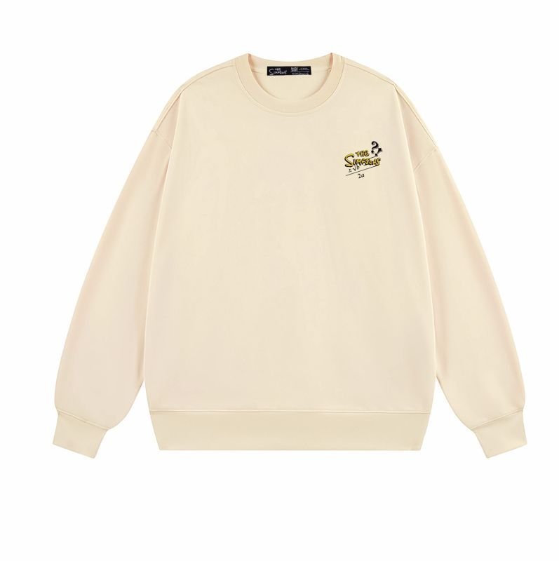 画像6:  Unisex The Simpsons Bart Simpson WHAT printed long sleeve sweatshirts  男女兼用  ユニセックス シンプソンズバートシンプソンWHAT プリント長袖スウェット  トレーナー (6)