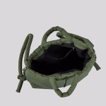画像15: Canvas Fashionable Bucket Bag canvas tote shoulder bag  キャンバスフワモコトートショルダーバックパックバッグ (15)
