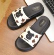 画像4: Bearbrick x Cows platform sandals slippers　ベアブリック×カウズ 厚底プラットフォームサンダル　スリッパ (4)