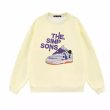 画像2:  Unisex The Simpsons x sneakers printed long sleeve sweatshirts  男女兼用  ユニセックス シンプソンズ×スニーカープリント長袖スウェット  トレーナー (2)