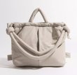 画像19: Canvas Fashionable Bucket Bag canvas tote shoulder bag  キャンバスフワモコトートショルダーバックパックバッグ (19)