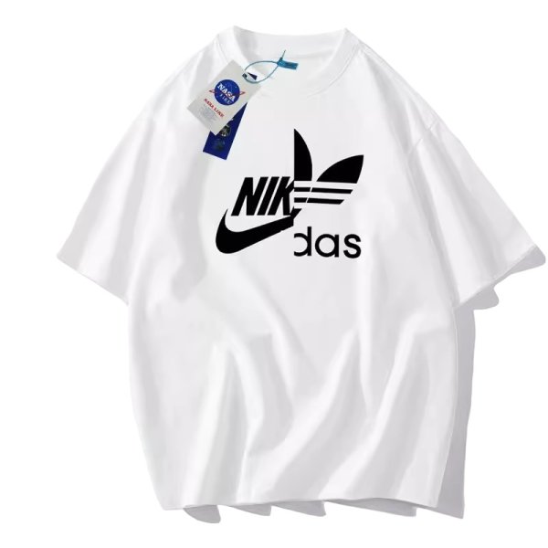 画像1: 24 New Unisex Men's NIKdas logo tshirt  ユニセックス 男女兼用 ナイダス ニキダス  半袖Tシャツ (1)