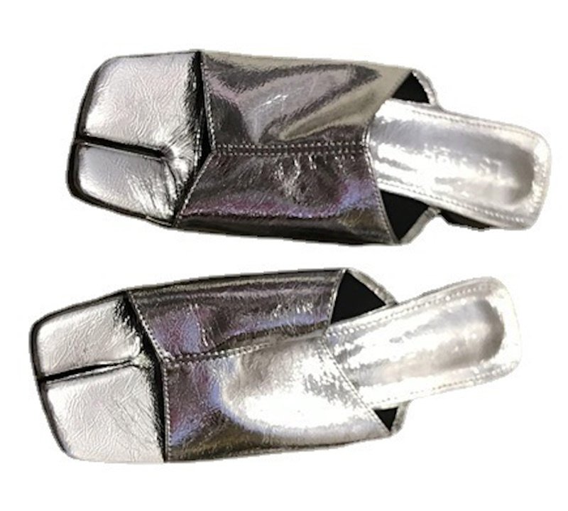 画像11: Tabi leather mule sandals　たび足袋ヒールレザーミュールサンダルスリッパ (11)