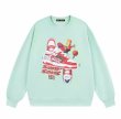 画像5:  Unisex The Simpsons Bart Simpson Skateboard ×Sneaker print long sleeve sweatshirts  男女兼用  ユニセックス シンプソンズスケートボードバートシンプソン×スニーカープリント長袖スウェット  トレーナー (5)