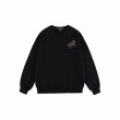 画像8:  Unisex One point cap bear long sleeve sweatshirts  男女兼用  ユニセックスシンプソン バートシンプソン×サイエンス プリント 長袖スウェット  トレーナー (8)