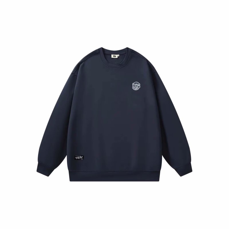 画像3:  Unisex One point cap bear long sleeve sweatshirts  男女兼用  ユニセックス ワンポイントキャップベア長袖スウェット  トレーナー (3)