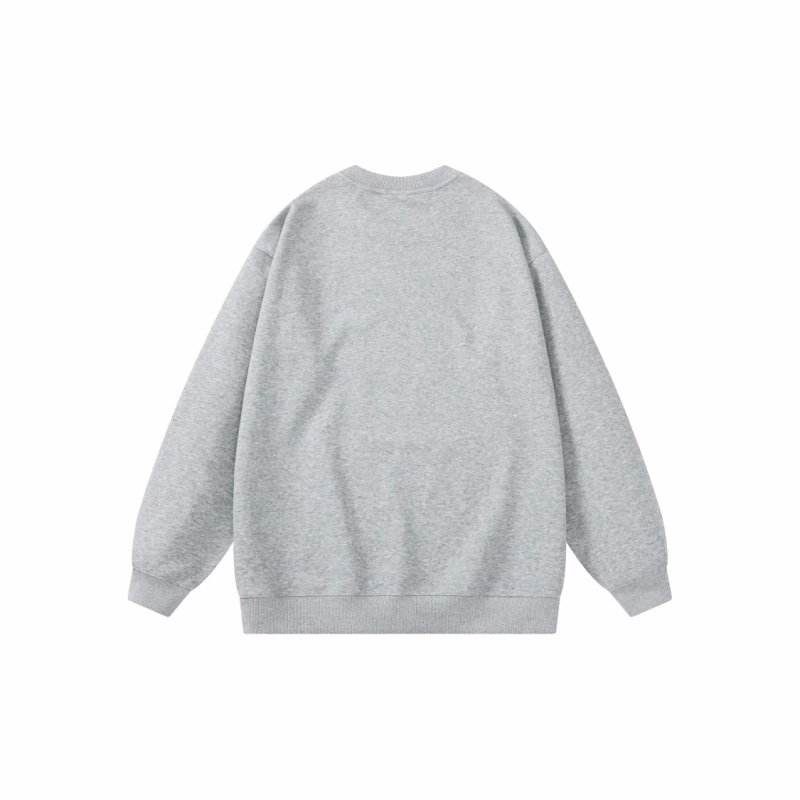 画像7:  Unisex One point cap bear long sleeve sweatshirts  男女兼用  ユニセックス ワンポイントキャップベア長袖スウェット  トレーナー (7)