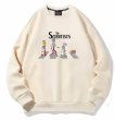 画像1:  Unisex the scientists rick and morty long sleeve sweatshirts  男女兼用  ユニセックスリック＆モーテ× サイエンティスツ科学者プリント 長袖スウェット  トレーナー (1)