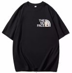 画像2:  THE NO FACE print short sleeve T-shirt　ユニセックス男女兼用THE NO FACEノーフェイスプリント  半袖 Tシャツ (2)