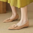 画像5: Women’s French style pointed toe low-heeled pump shoes　ポインテッドトゥローヒールパンプスシューズ (5)