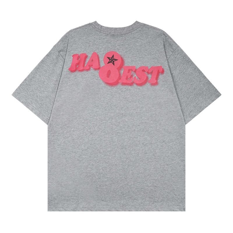 画像3: HA 8EST logo T-shirt short sleeve T-shirt　ユニセックス男女兼用HA 8ESTプリント  半袖 Tシャツ (3)