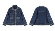 画像5: Women's Fringe denim jacket G jacket coat 　フリンジデニムジャケットGジャンコート (5)