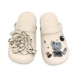 画像1: Unisex Kaws Bear Charms Slide Sandal 　ユニセックス　男女兼用　カウズ　ベア　チャーム付き　スライド　サンダル　シャワー (1)