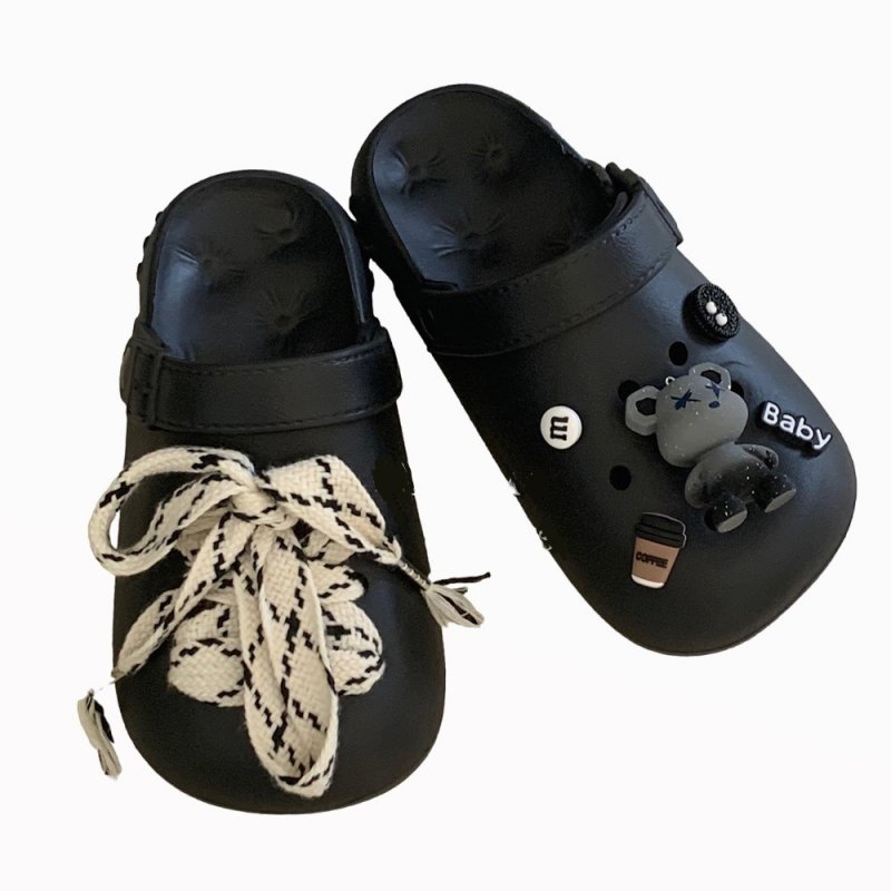 画像2: Unisex Kaws Bear Charms Slide Sandal  ユニセックス 男女兼用 カウズ ベア チャーム付き スライド サンダル シャワー (2)