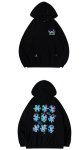 画像6: Unisex Music Panda reflective printed hoodie long sleeve 男女兼用  ユニセックスミュージックパンダ反射プリント 長袖フーディ パーカースウェット (6)