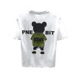 画像6: back view bear print Round Neck Short Sleeve T-Shirt　ユニセックス男女兼用バックヴューベアプリント  ラウンドネック半袖 Tシャツ (6)