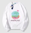 画像3: NASA x colorful hamburger crew neck Print sweatshirt Sweat　ユニセックス男女兼用ナサNASA×カラフルハンバーガープリント  スウェットトレーナー (3)