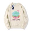 画像1: NASA x colorful hamburger crew neck Print sweatshirt Sweat　ユニセックス男女兼用ナサNASA×カラフルハンバーガープリント  スウェットトレーナー (1)