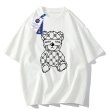 画像1: NASA GISS x Monogram Bear print Print oversizeT shirt　 ユニセックス男女兼用ナサ×モノグラムベアロゴプリント半袖 Tシャツ (1)