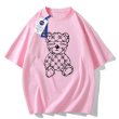画像12: NASA GISS x Monogram Bear print Print oversizeT shirt　 ユニセックス男女兼用ナサ×モノグラムベアロゴプリント半袖 Tシャツ (12)
