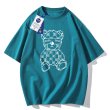 画像8: NASA GISS x Monogram Bear print Print oversizeT shirt　 ユニセックス男女兼用ナサ×モノグラムベアロゴプリント半袖 Tシャツ (8)