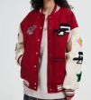 画像7: floral towel embroidered flocking trendy jacket stadium jacket baseball uniform jacket blouson ユニセックス 男女兼用フローラル刺繍 ベースボールジャケット スタジャン  (7)