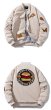 画像13: burger embroidered flocking trendy jacket stadium jacket baseball uniform jacket blouson ユニセックス 男女兼用バーガーハンバーガー刺繍 ベースボールジャケット スタジャン  (13)