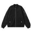 画像4: earth map embroidery stadium jacket baseball uniform jacket blouson ユニセックス 男女兼用地球アース地図刺繍ベースボールジャケット スタジャン  (4)