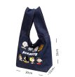 画像3: Snoopy canvas embroidered hand-held shoulder tote bag　男女兼用 スヌーピーキャンバスデニム刺繍ショルダートートバッグ　通学　通勤 (3)