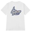 画像2: jaws print T shirt　 ユニセックス男女兼用ジョーズプリント半袖 Tシャツ (2)