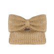 画像5: ribbon straw tote clutch bag　ストロービックリボン籠かごトートクラッチバッグ (5)