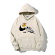 画像6: New Tom and Jerry Broken swoosh AIR Logo Hoodie Hoody sweater  ユニセックス 男女兼用 トムとジェリー トム＆ジェリー ブロークン スウォッシュ エアーロゴ プリント フーディ スウェット パーカー (6)