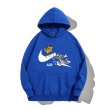 画像10: New Tom and Jerry Broken swoosh AIR Logo Hoodie Hoody sweater  ユニセックス 男女兼用 トムとジェリー トム＆ジェリー ブロークン スウォッシュ エアーロゴ プリント フーディ スウェット パーカー (10)