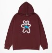 画像2: NGM bear print Logo Hoodie Hoody sweater  ユニセックス 男女兼用 NGMベア熊ロゴ プリント フーディ スウェット パーカー (2)