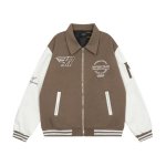 画像8: unisex REPRESENT embroidery baseball uniform jacket blouson Stadium jumper ユニセックス 男女兼用モーターカー刺繍 スタジアムジャンパー スタジャン MA-1 ボンバー ジャケット ブルゾン (8)