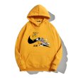 画像3: New Tom and Jerry Broken swoosh AIR Logo Hoodie Hoody sweater  ユニセックス 男女兼用 トムとジェリー トム＆ジェリー ブロークン スウォッシュ エアーロゴ プリント フーディ スウェット パーカー (3)