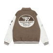 画像4: unisex REPRESENT embroidery baseball uniform jacket blouson Stadium jumper ユニセックス 男女兼用モーターカー刺繍 スタジアムジャンパー スタジャン MA-1 ボンバー ジャケット ブルゾン (4)