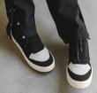 画像6: Unisex high cut leather sneakers shoes  ユニセックス男女兼用ハイカットレザースニーカー  (6)